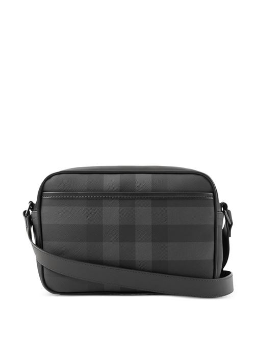 Charcoal grey calf leather bag BURBERRY | 8074099X