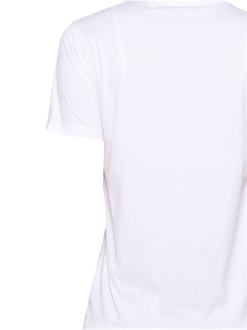 White cotton t-shirt BURBERRY | 8080325X