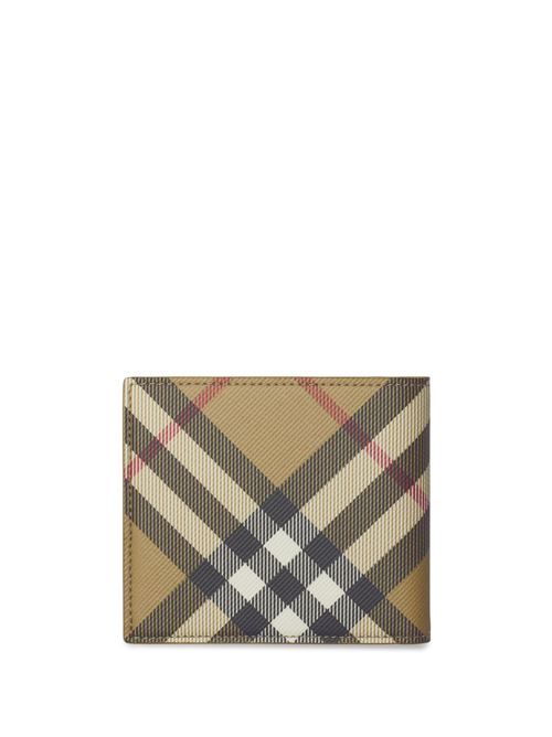 Checked bi-fold wallet BURBERRY | 8091926X