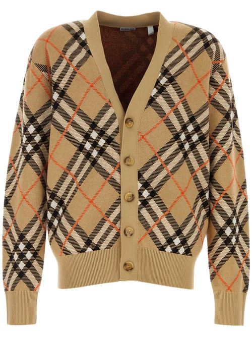 Vintage checked cardigan BURBERRY | 8093494X