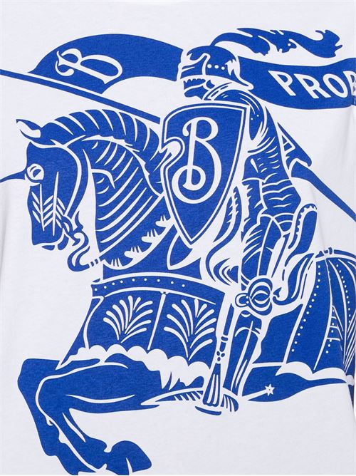 T-shirt con stampa Equestrian Knight BURBERRY | 8096229X