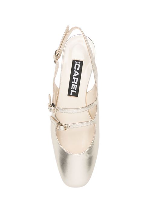 Gold-tone Peche pump CAREL | PECHE2108