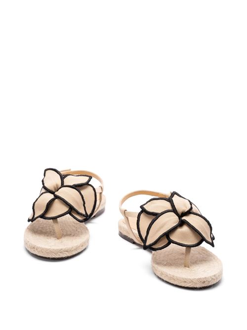 Sandals with flower applications CASTANER | 0256142017