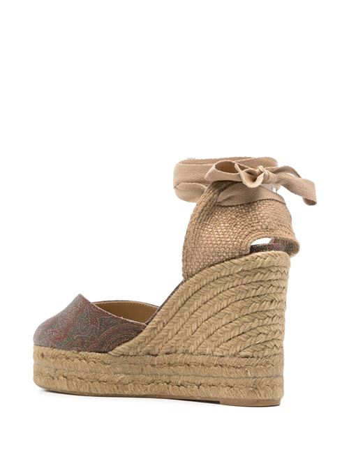 Chiara 80mm Espadrilles Castañer x ETRO CASTANER | 0257654132