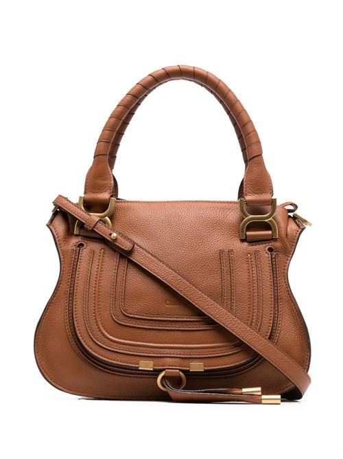 Borsa Marcie piccola in pelle lucida. CHLOE | C22AS628I3125M