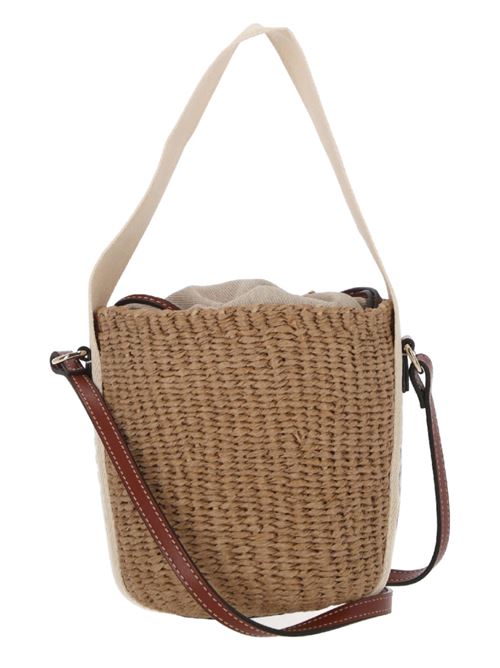 Borsa cesto Woody piccola in fibre naturali CHLOE | C22SS381G55101