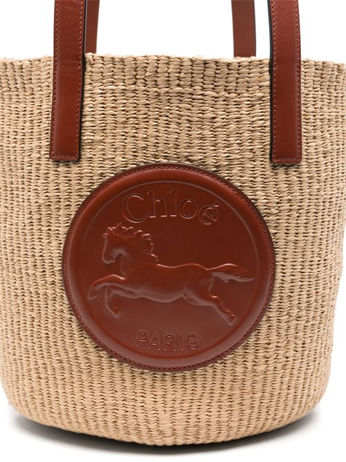 Horse Medal basket bag CHLOE | C25SS591O8227S