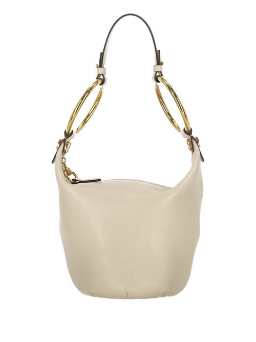 Borsa Bracelet piccola in pelle di bufalo granata CHLOE | C25SS618O3723N