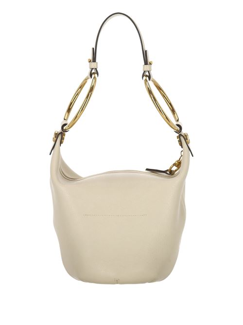 Borsa Bracelet piccola in pelle di bufalo granata CHLOE | C25SS618O3723N