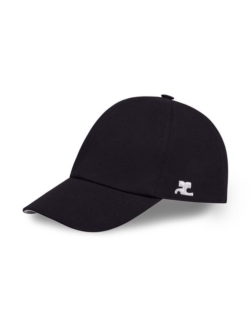 Black adjustable cap COURREGES | 125ACT039CO00249999