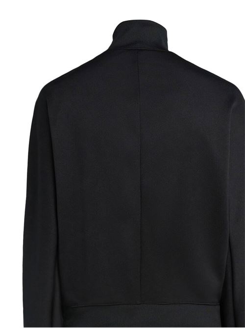 Black two-way zip jacket COURREGES | 125JBL268JS00919999