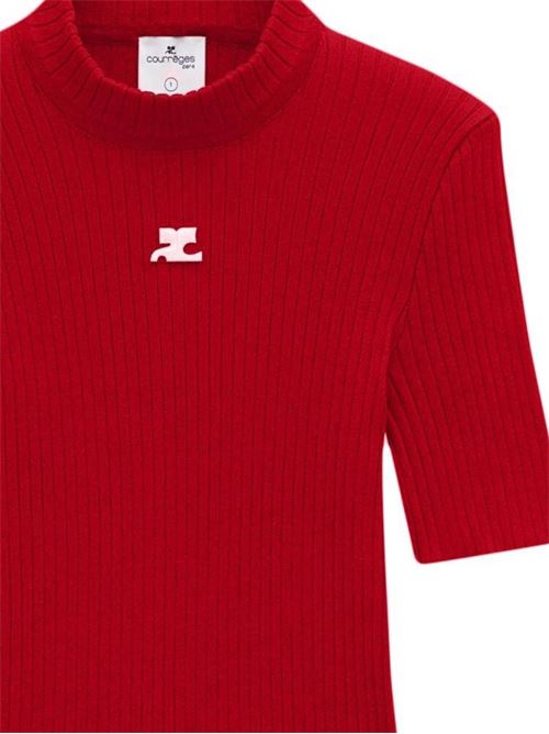 Reedition knit SSjumper COURREGES | PERMPU026FI00014034