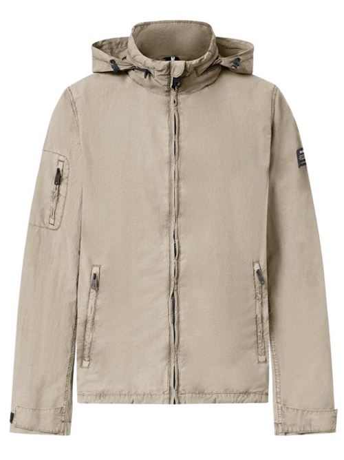 Beige Rigi jacket Ecoalf | MCMGAJKRIGI00072S25003