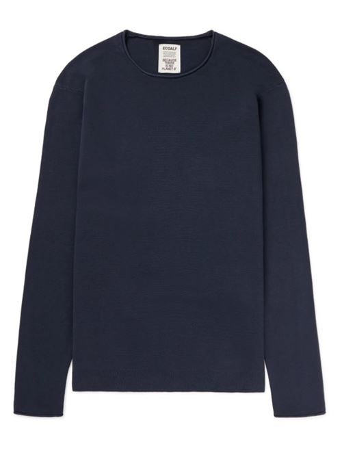 Blue navy Yulan Sweater Ecoalf | MCMGAKNYULAN0650S25160