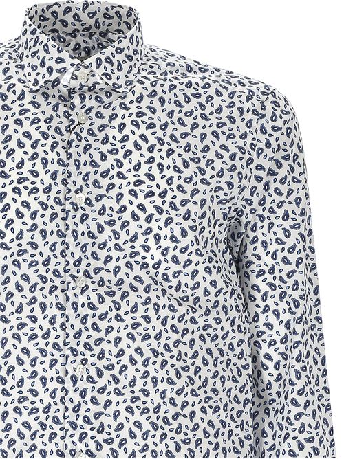 White front button shirt ETRO | MRIB000599SAEB8X0800