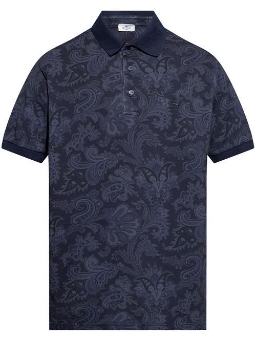 Paisley Print Polo Shirt ETRO | MRMD0004AK570X0883