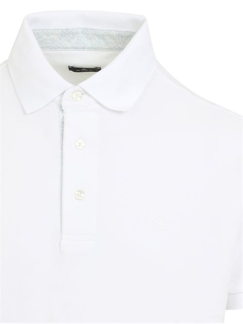 White polo ETRO | MRMD0005AC274W0800