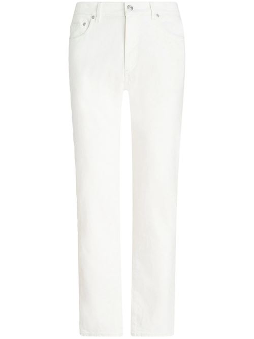 White stretch-cotton denim ETRO | MRNB000599TTE21S9097