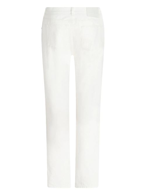 White stretch-cotton denim ETRO | MRNB000599TTE21S9097