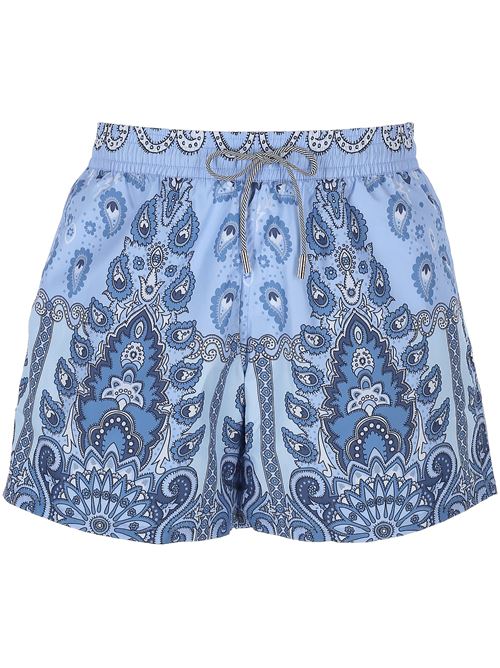 Light blue elasticated beachwear ETRO | MRPB000299SPSA6X0880