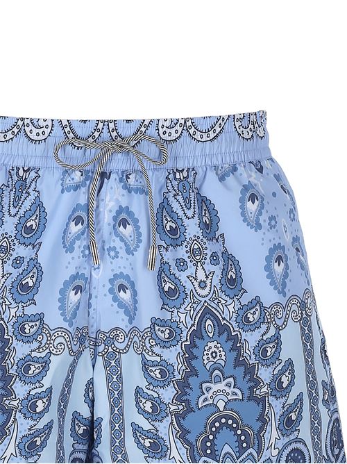 Light blue elasticated beachwear ETRO | MRPB000299SPSA6X0880