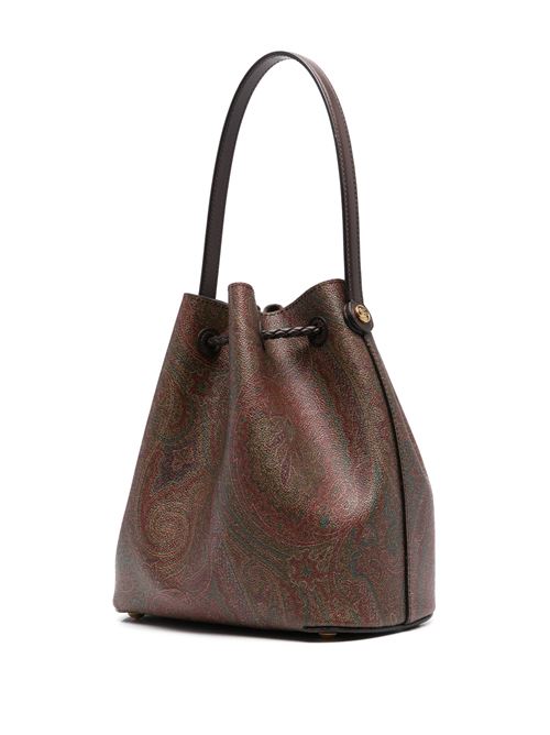 Chocolate brown bucket bag ETRO | WP1E0008AA001M0019