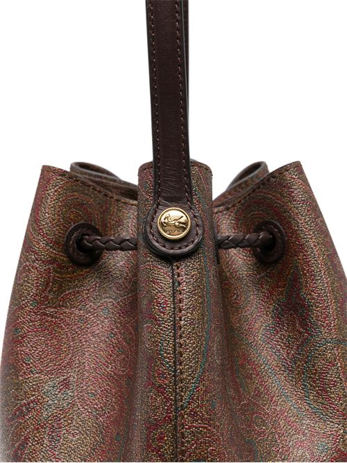 Chocolate brown bucket bag ETRO | WP1E0008AA001M0019