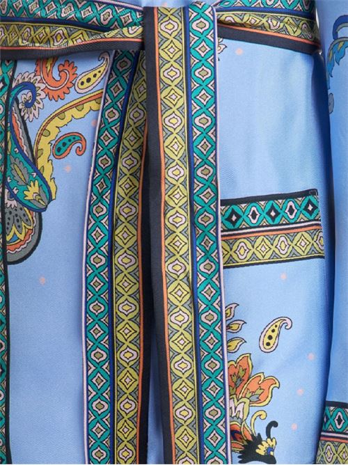 Blue tied jacket ETRO | WRCA0017AK778X0885