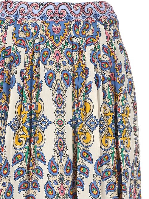 Paisley Print Midi Skirt ETRO | WRFA011299SP5B3X0800