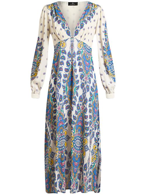 Paisley Print Midi Dress ETRO | WRHA0174AV619X0800