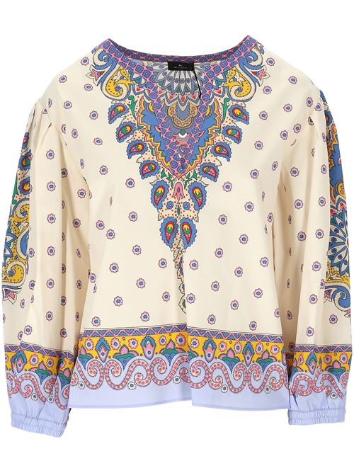 Top con maniche lunghe a sbuffo  ETRO | WRJA008899SP5B2X0800