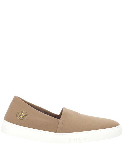 Scarpe beige con suola bianca EULA | SEAUCOTONECAMEL