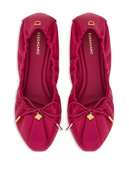 Ballet flats with elasticated hem FERRAGAMO | 01J2157796591C