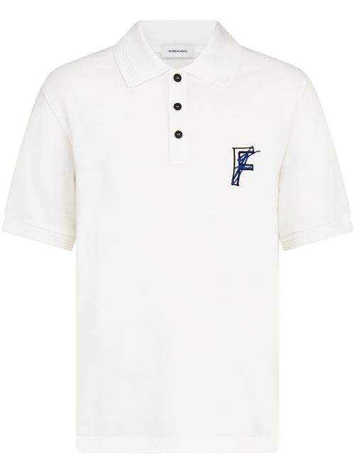 Maglia Polo in cotone FERRAGAMO | 122418783745