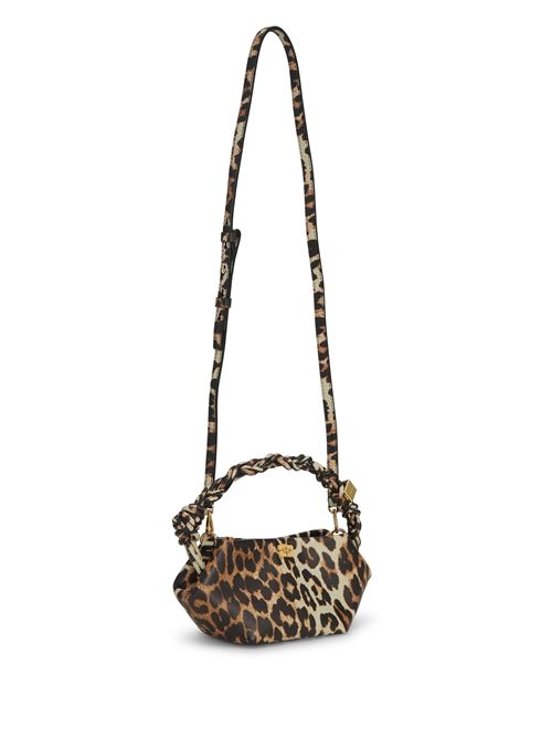 Borsa tote Bou mini leopardata GANNI | A5817943