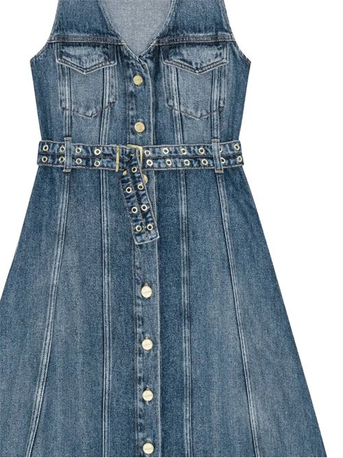 Abito denim con cintura GANNI | J1728567