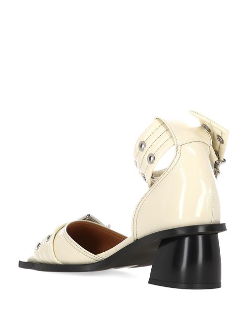 Off-white Feminine Buckle Open Cut Pumps GANNI | S2902135