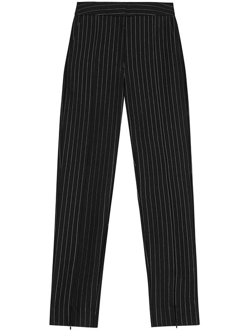 Compact Stripe Jersey Mid Waist Pants GANNI | T4100099