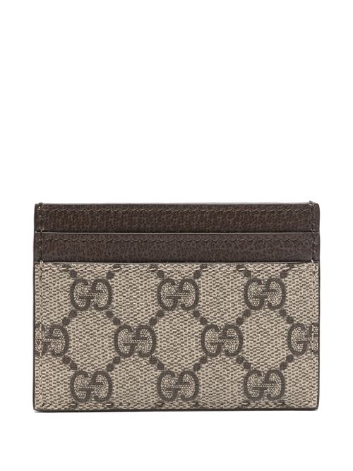 Ophidia card holder in GG Supreme GUCCI | 52315996IWG8745