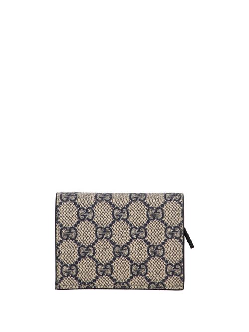 Two-tone GG Marmont card holder  GUCCI | 65861017WAG4041