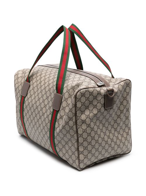 Borsone medio con dettaglio Web GUCCI | 758664FACK79768