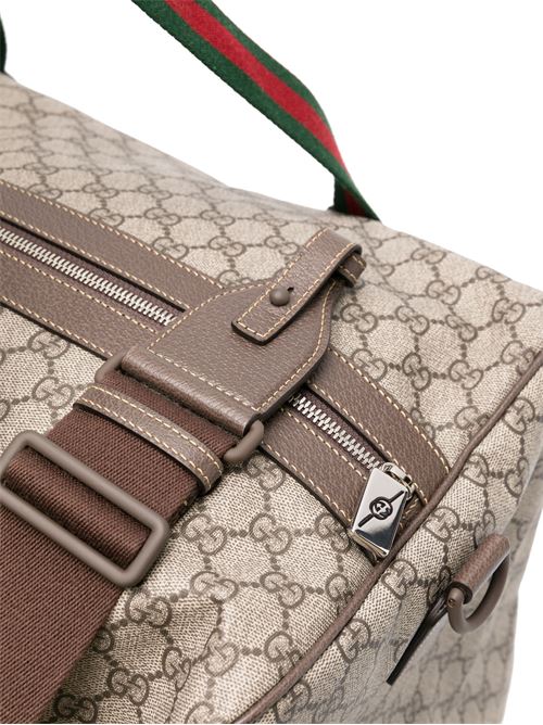 Medium duffle bag with Web detail GUCCI | 758664FACK79768