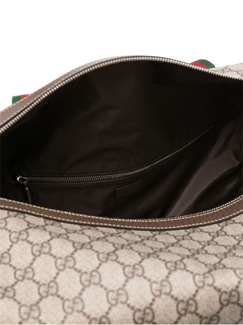 Medium duffle bag with Web detail GUCCI | 758664FACK79768