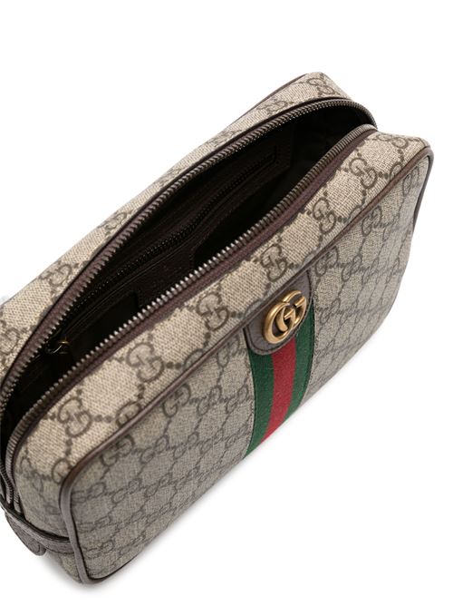 Gucci Savoy toiletry case with Web detail GUCCI | 76001996IWT8745