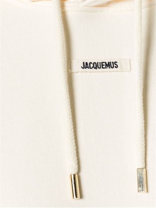 Top Le Hoodie Gros Grain con logo JACQUEMUS | 241JS1622341130