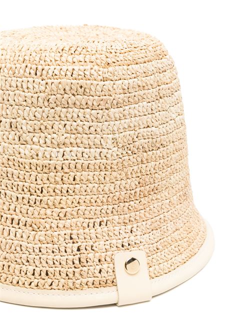 Beige raffia woven hat JACQUEMUS | 245AC6423060120