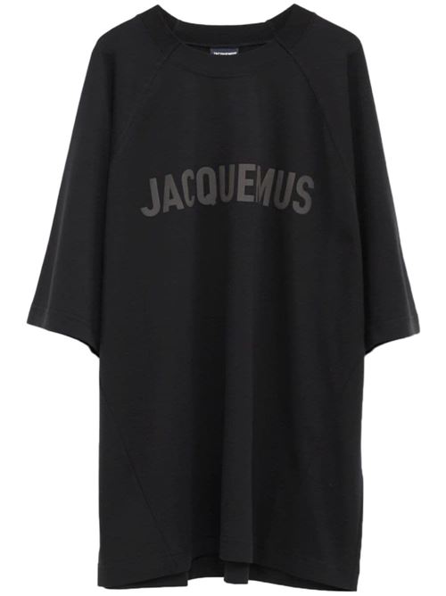 Crew-neck T-shirt with application JACQUEMUS | 245JS2122011990