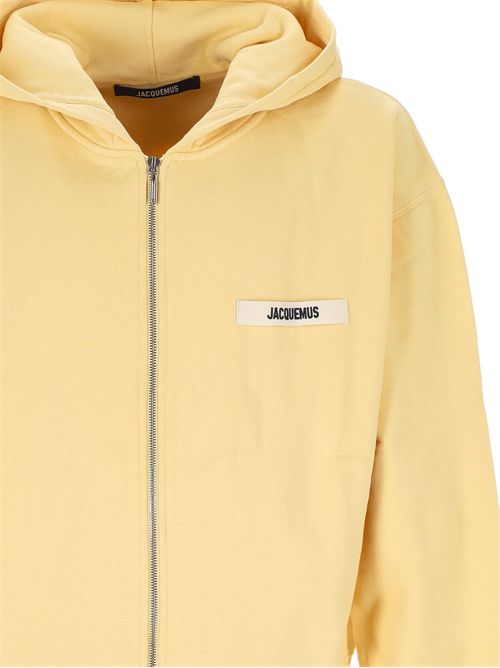 Felpa con cappuccio e zip JACQUEMUS | 246JS2572036131