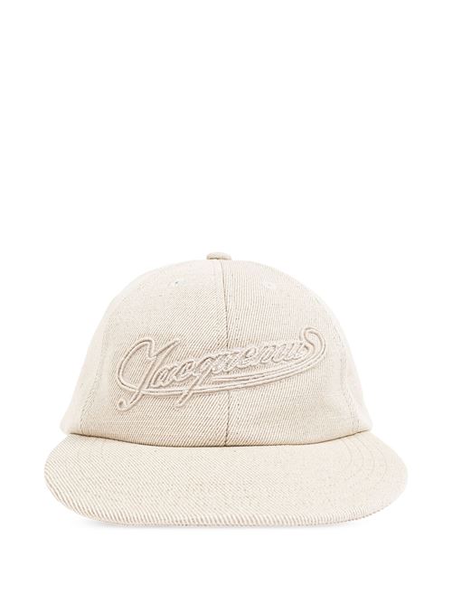 Beige rear buckle hat JACQUEMUS | 255AC7185113110