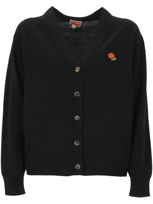 Cardigan with Kenzo Pop embroidery KENZO | FF52CA4833LB99J